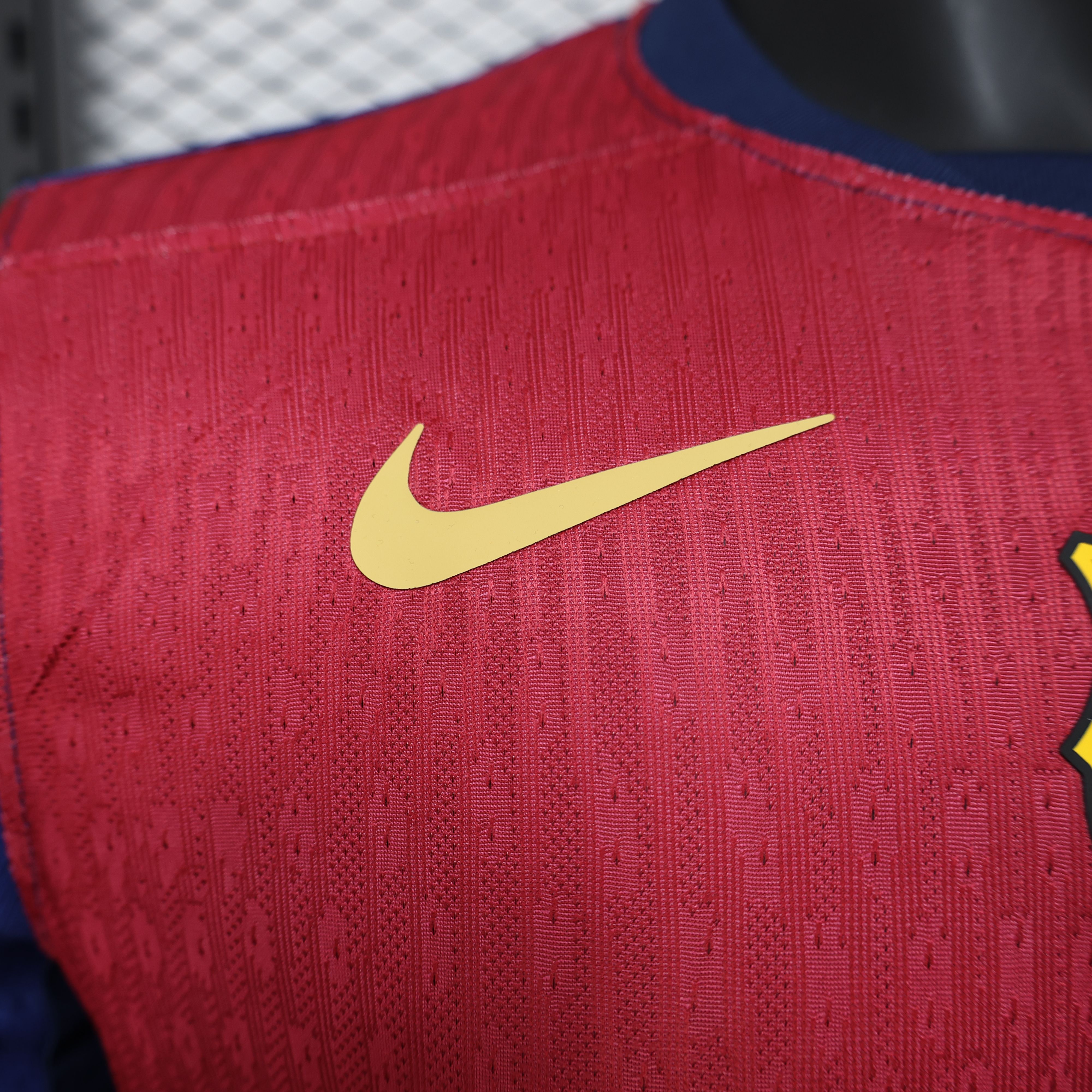 2024/2025 Barcelona Home Long Sleeve Jersey(Player Edition)