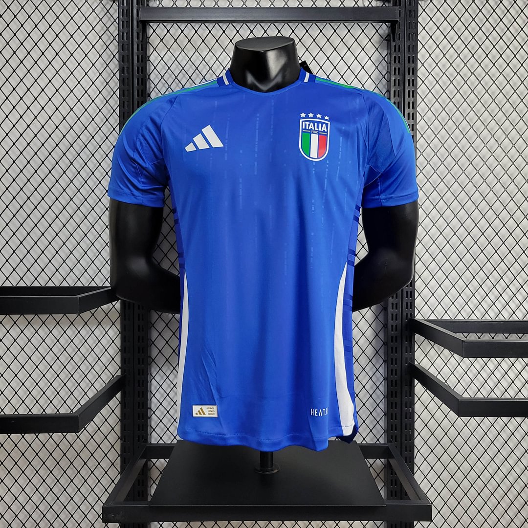 2024 Italy Home Football Shirt(Player Version)