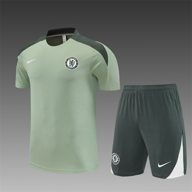 2025/2026 Chelsea Light Green Training Set Football Suit