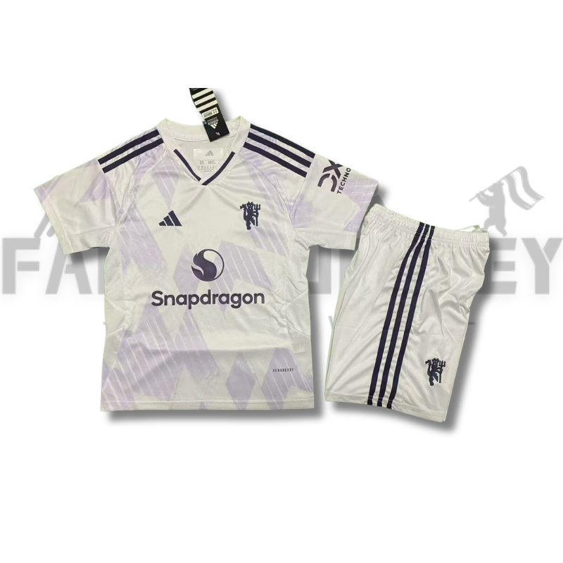 2025/2026 Manchester United Away Football Shirt(For Kids)