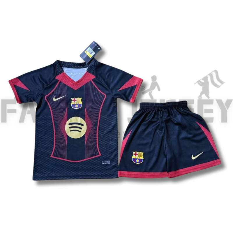 25/26 Barcelona Special Edition Football Jersey(For Kids)