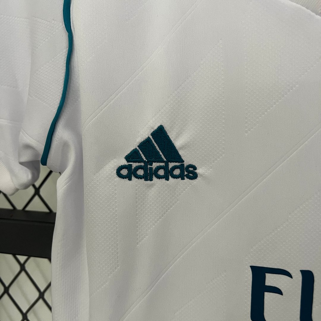 2017/2018 Retro Real Madrid Home Football Shirt Kids Size