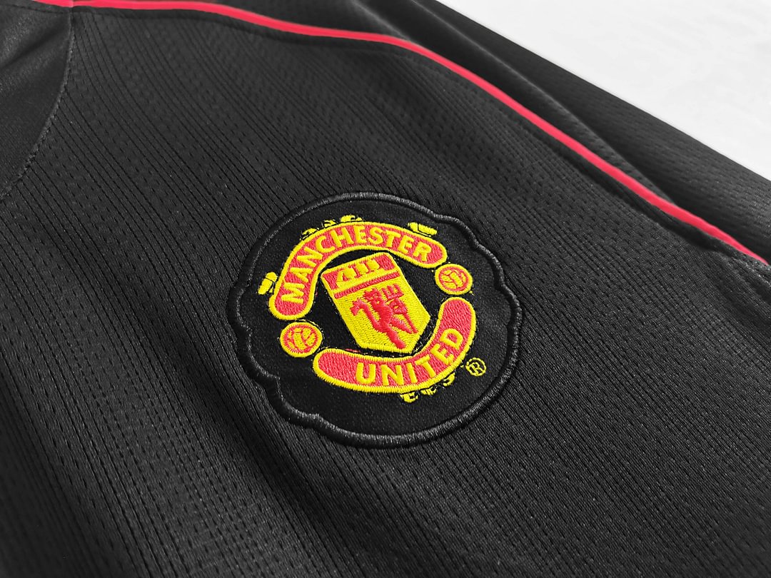 2007/2008 Manchester United Retro Long Sleeve Away Football Shirt