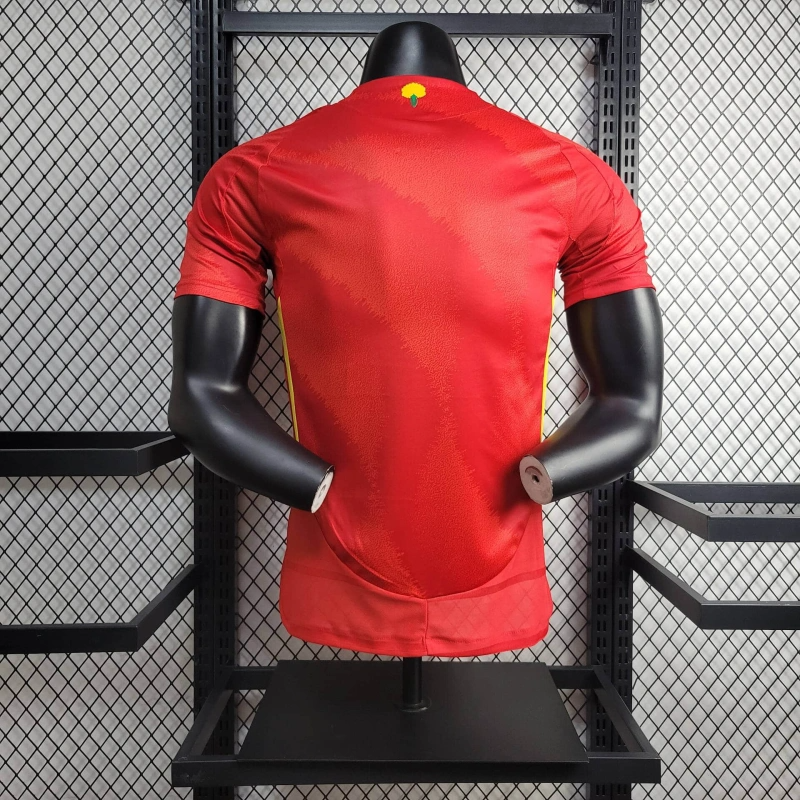 2024 Spain Home Football Shirt(Player Version )