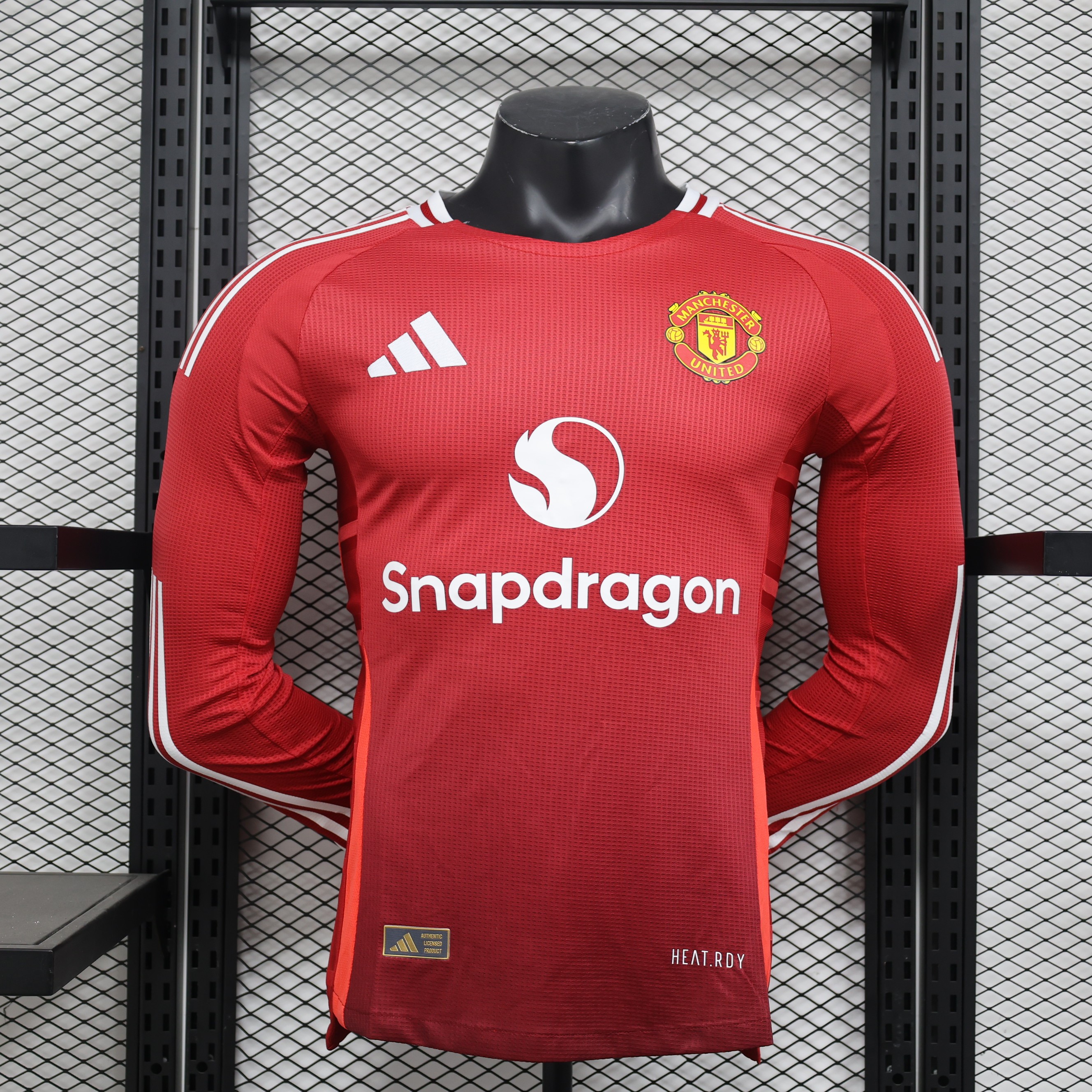 2024/2025 Manchester United Home Long sleeves Football Jersey For Player Version