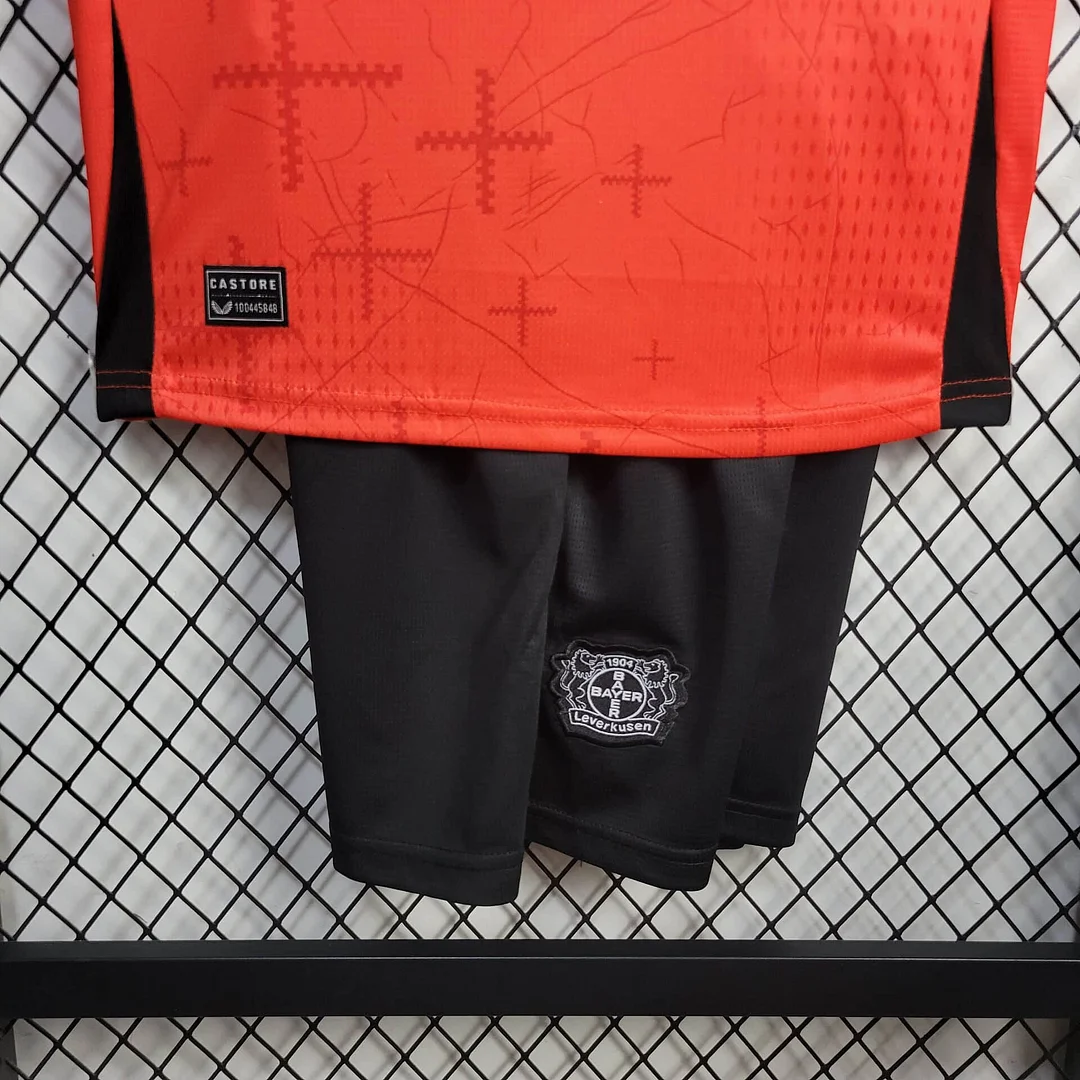 2024/2025 Leverkusen Home Football Shirt Kids Size