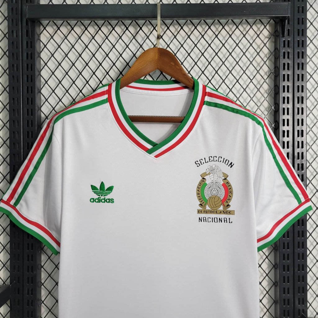 2023 Mexico White Football Shirt