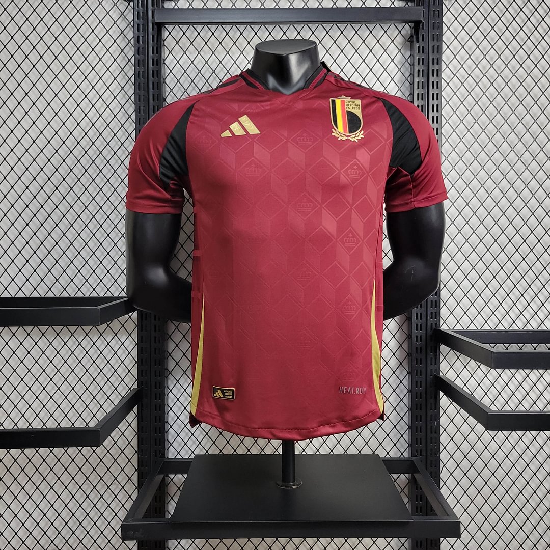 2024 Belgium Home Football Shirt(Player Version )