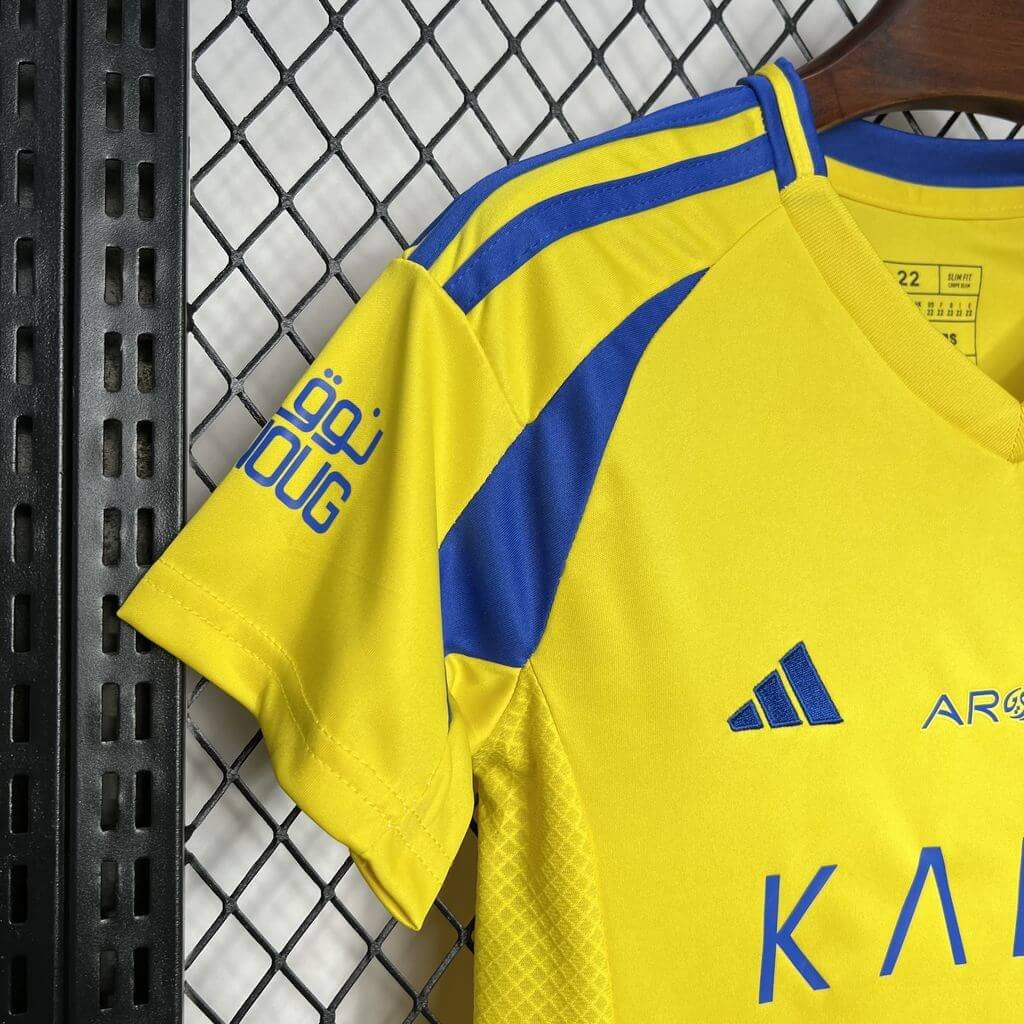 2024/2025 Al-Nassr Home Football Shirt (For Kids )