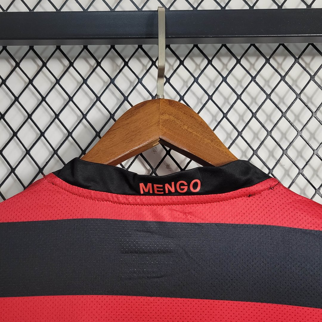 2008/2009 Flamengo Retro Long Sleeve Home Football Shirt