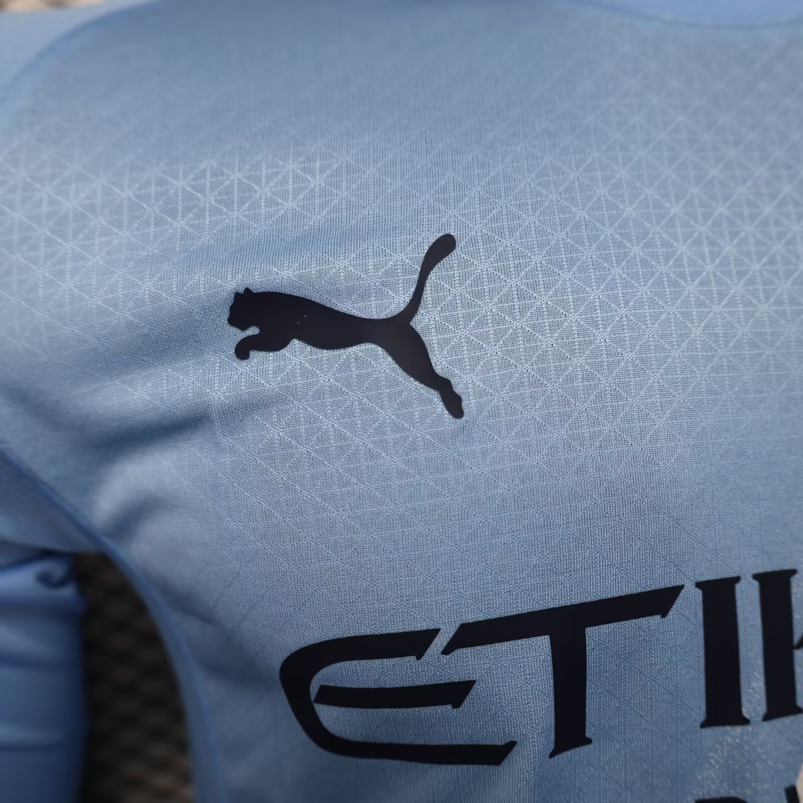 2025/2026 Manchester City Home Long Sleeves Football Jersey(Player Version)