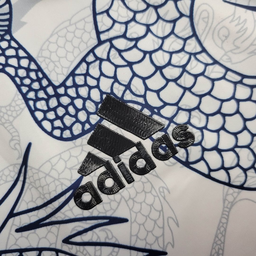2024/2025 Real Madrid (white dragon) Reversible Windbreaker Football Shirt