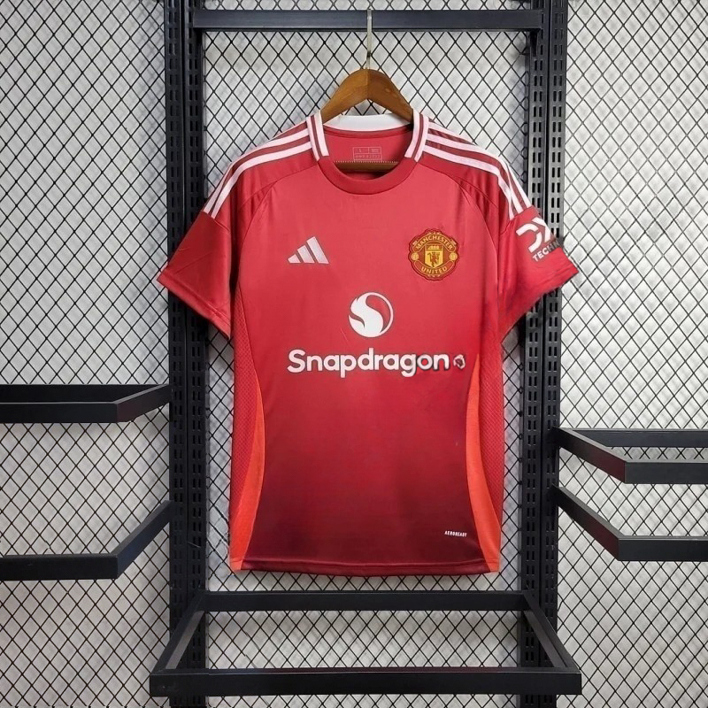 2024/2025 Manchester United Home Football Shirt For Fans Version