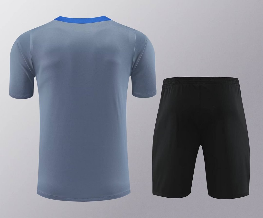2024/2025 Inter Milan Training Wear Blue Suit Shirt