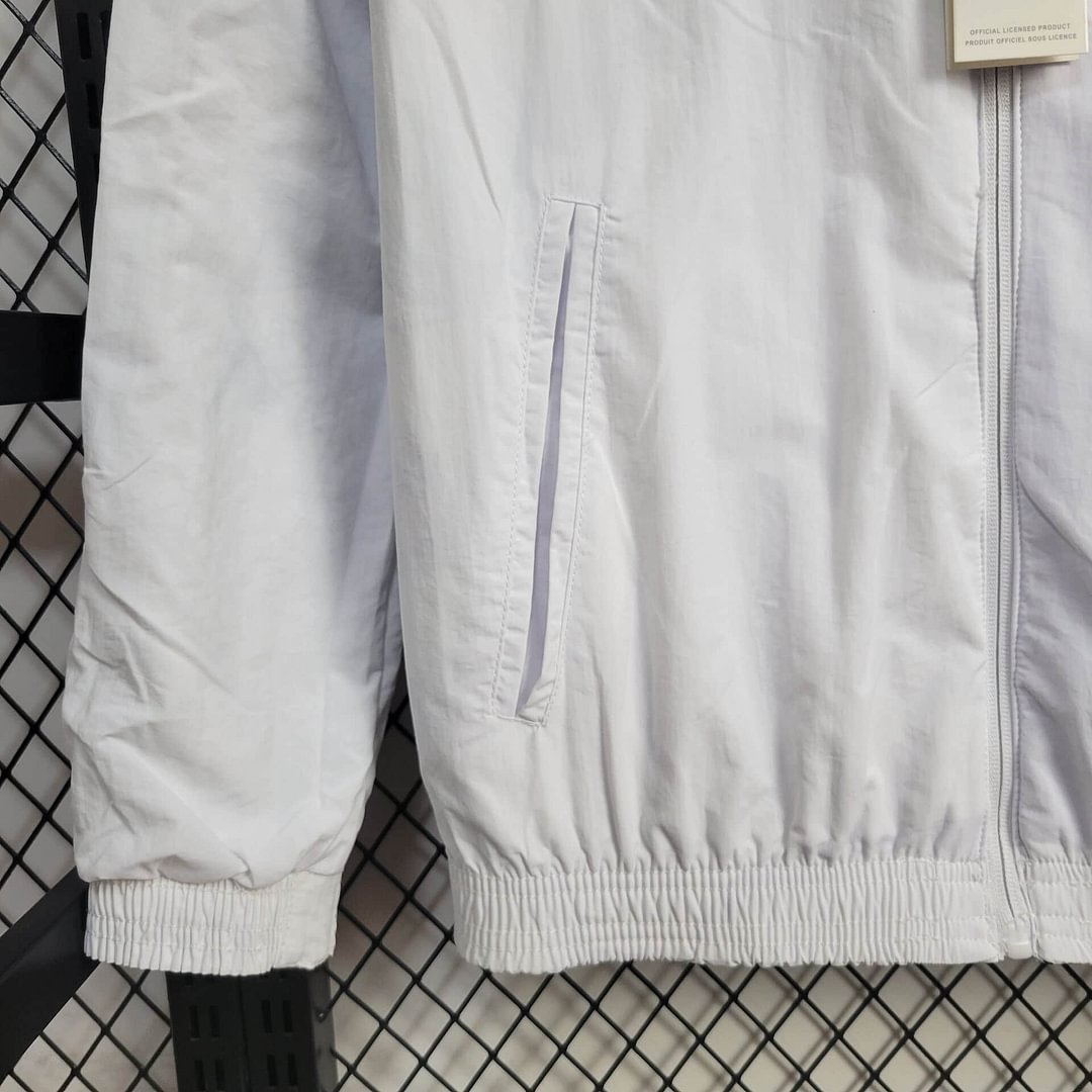 2024/2025 Real Madrid (white dragon) Reversible Windbreaker Football Shirt