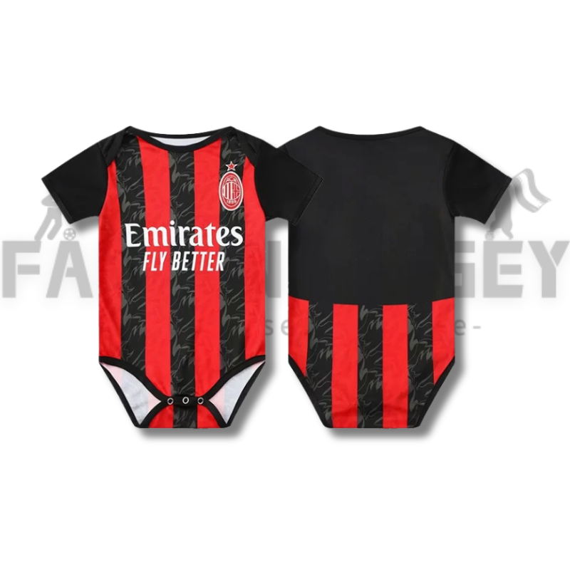 2025/2026 AC milan Home Football Shirt (For Baby)
