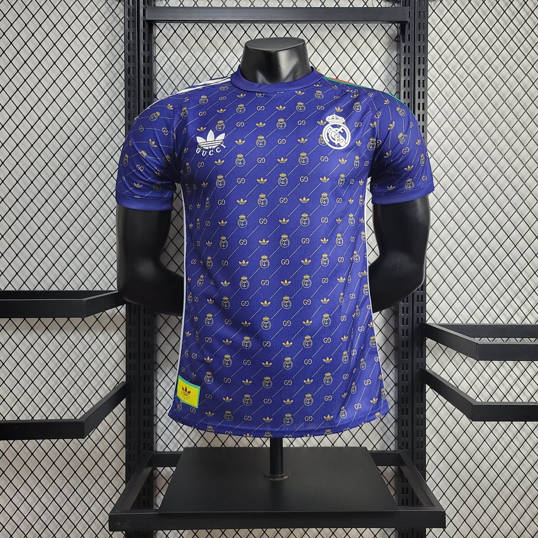 2024/2025 Real Madrid Gucci Special Edition Football Shirt For Player Version