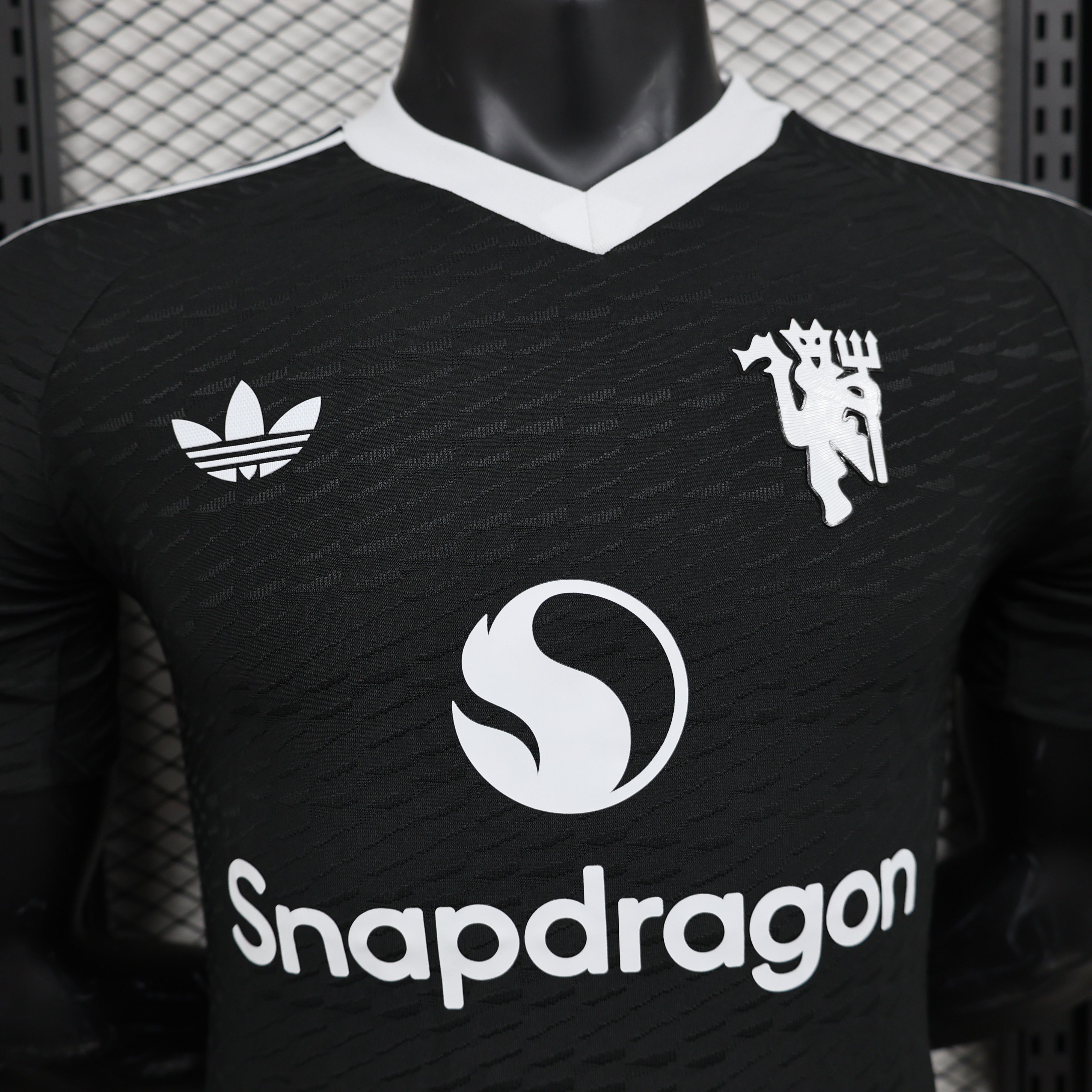 2024/2025 Manchester United Black Special Edition Football Jersey For Player Version
