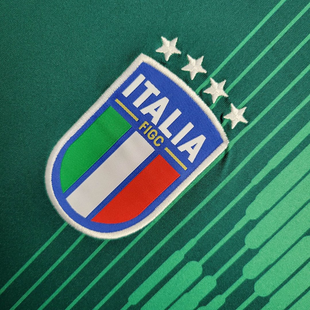 2024 Italy Pre-Match Training Wear Football Shirt( Fans Edition )