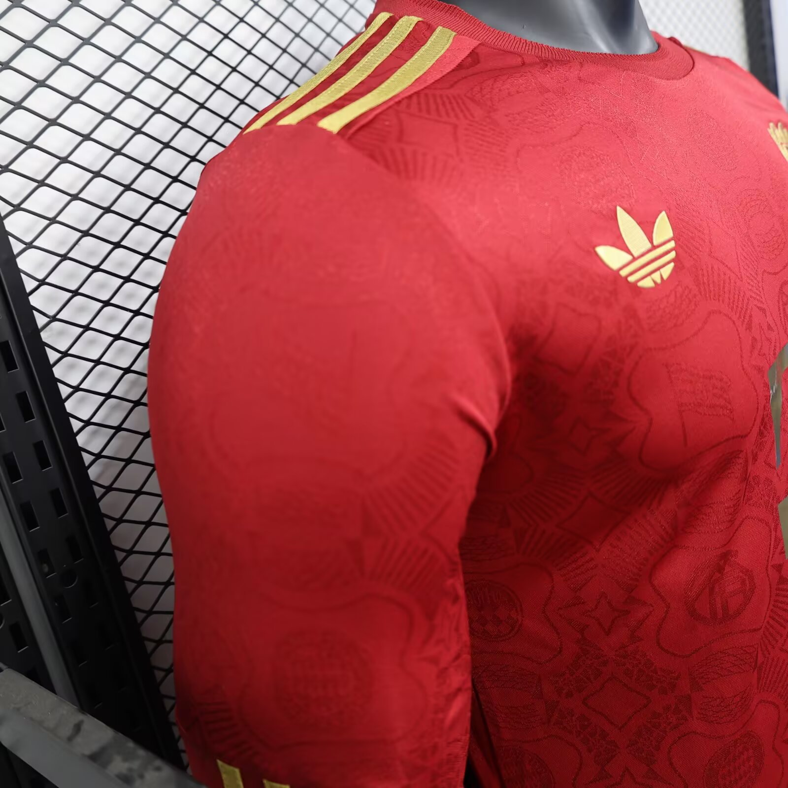 25/26 Bayern 125th Anniversary Red Long Sleeves Jersey(Player Version)