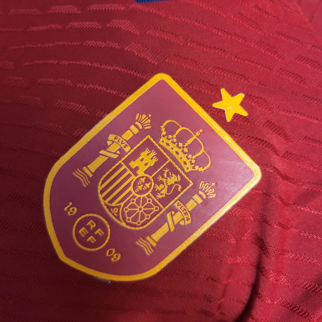 2022 Spain Home Football Shirt ( Player Edition )