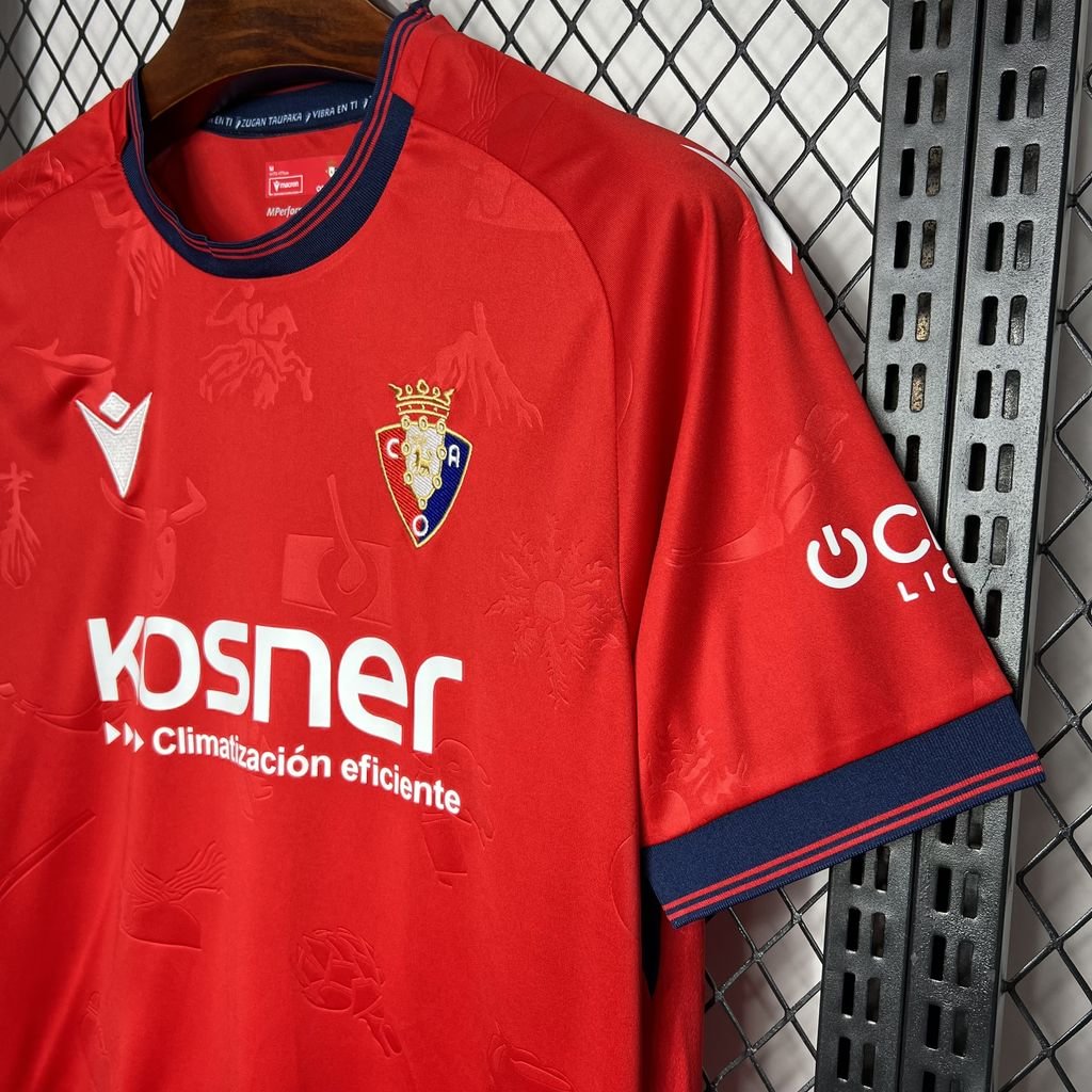 2024/2025 Osasuna Home Football Shirt( Fans Edition )