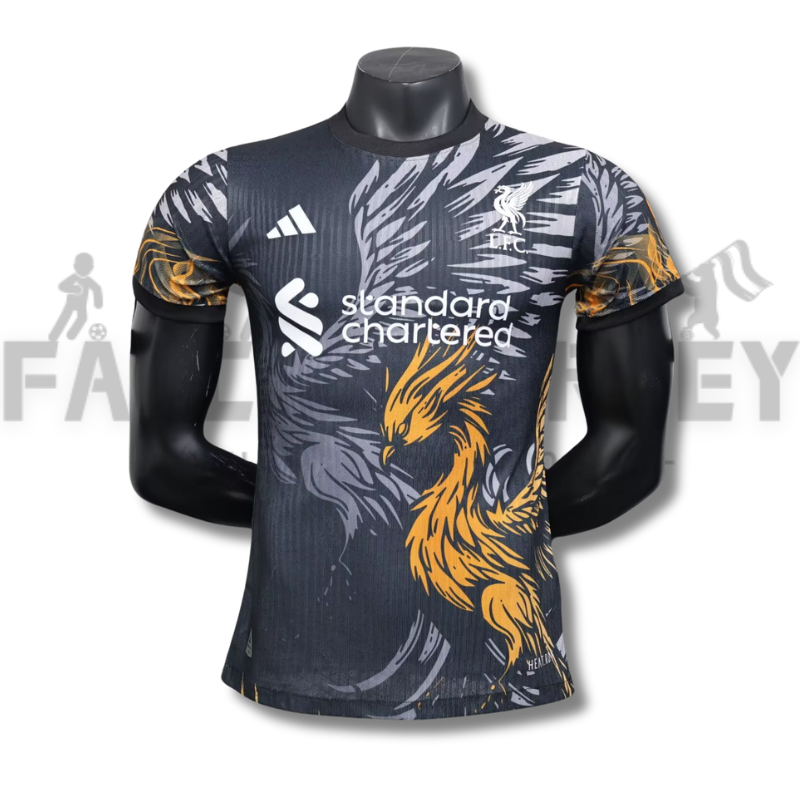 2025/2026 Liverpool Black Special Edition Football Jersey(Player Version)