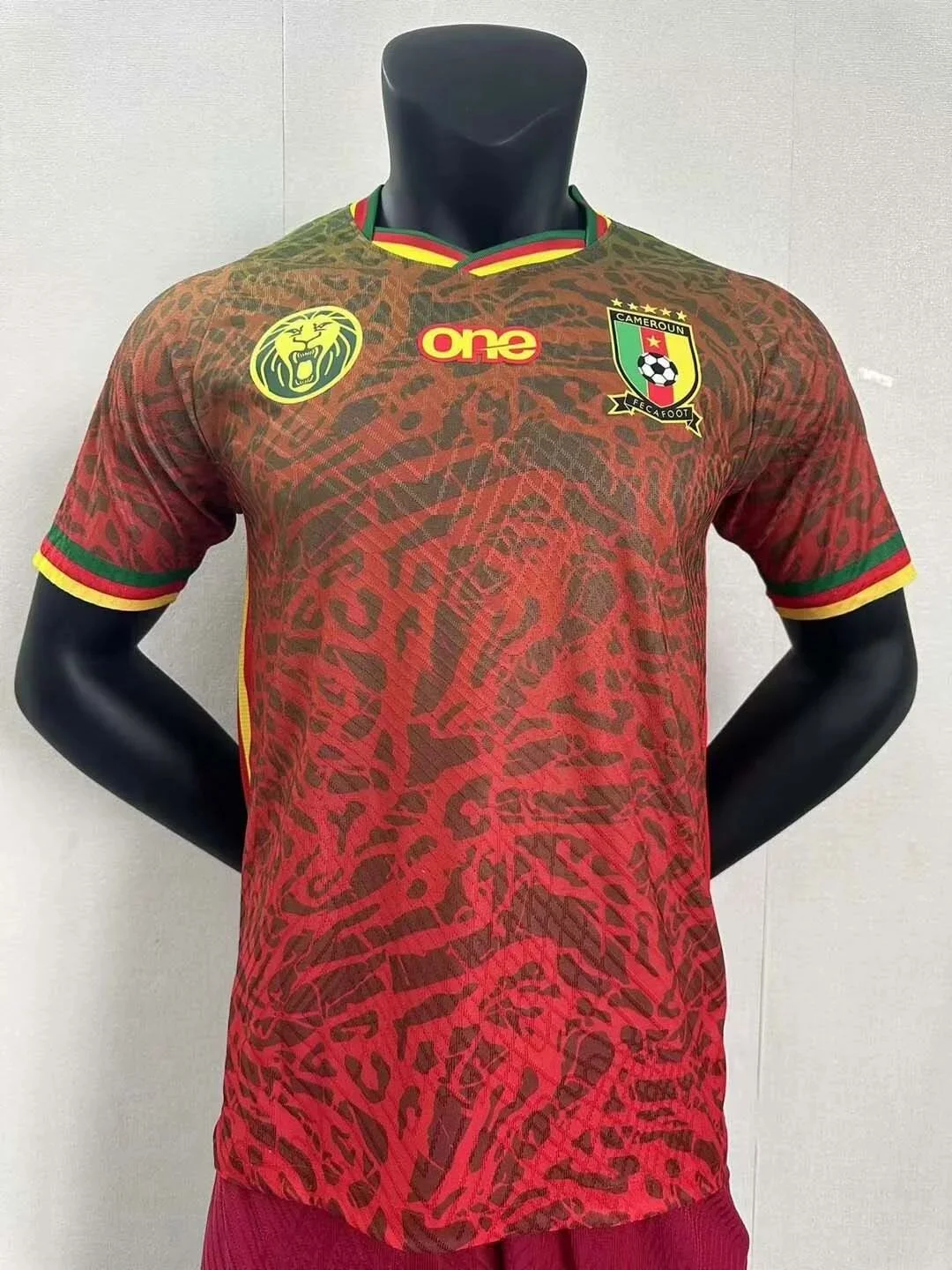 2024 Cameroon Away Football Shirt(Player Version)