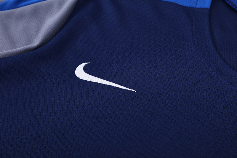 2025/2026 Paris Saint-Germain Royal Blue Training Wear Suit Shirt