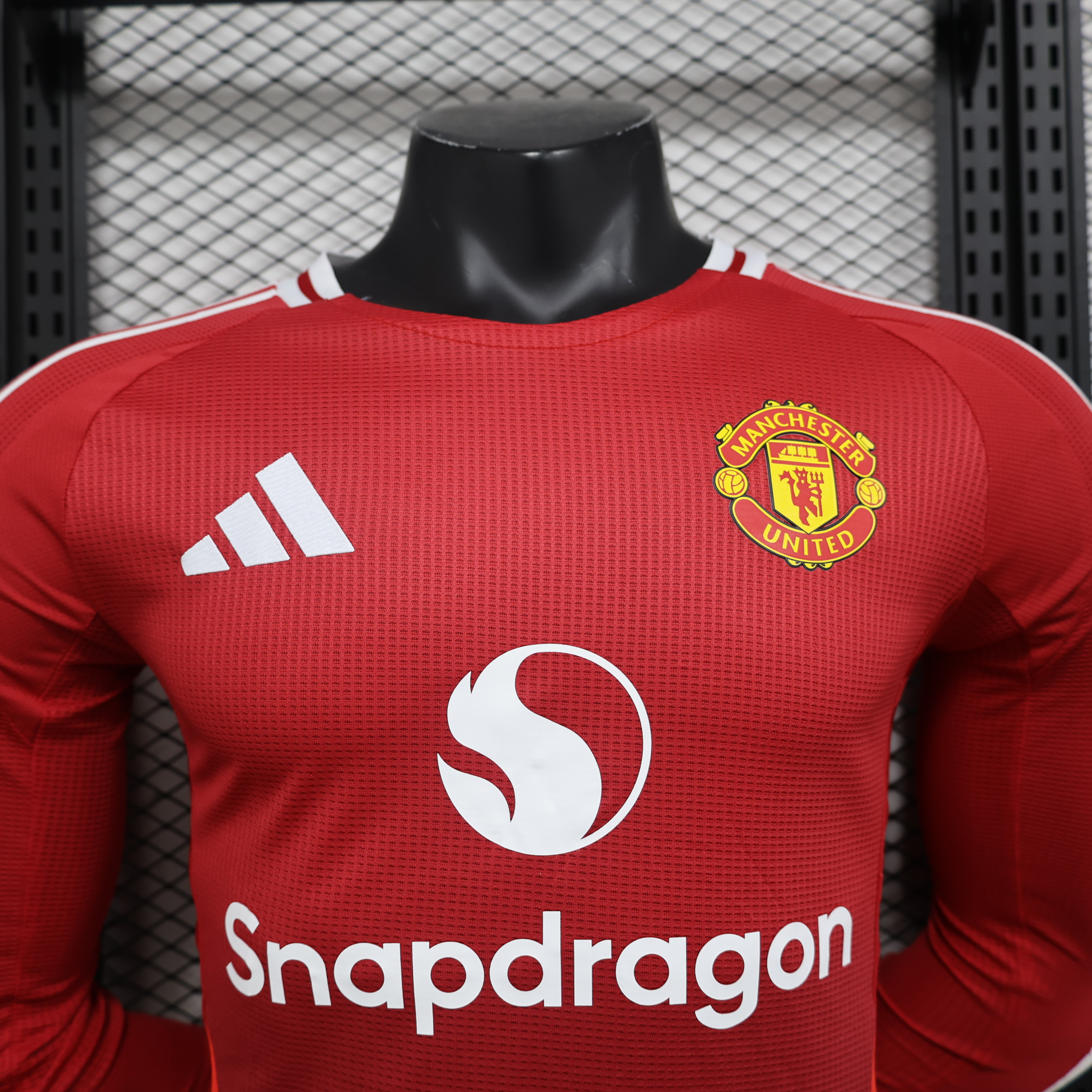 2024/2025 Manchester United Home Long sleeves Football Jersey For Player Version