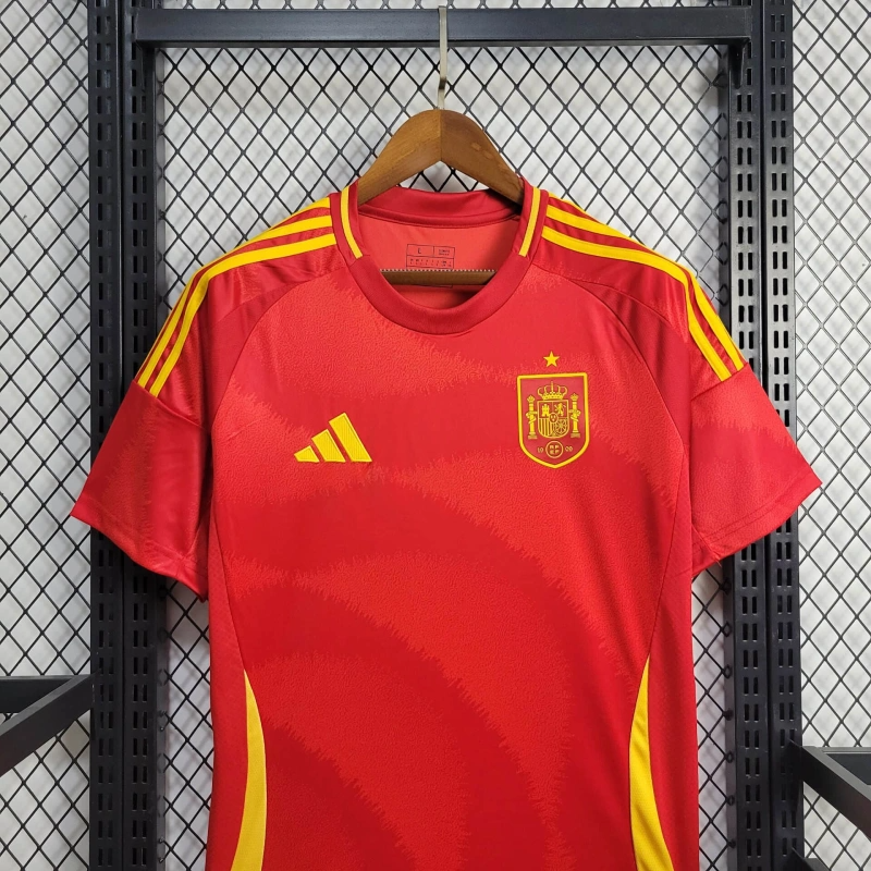 2024 Spain Home Football Shirt ( Fans Edition )