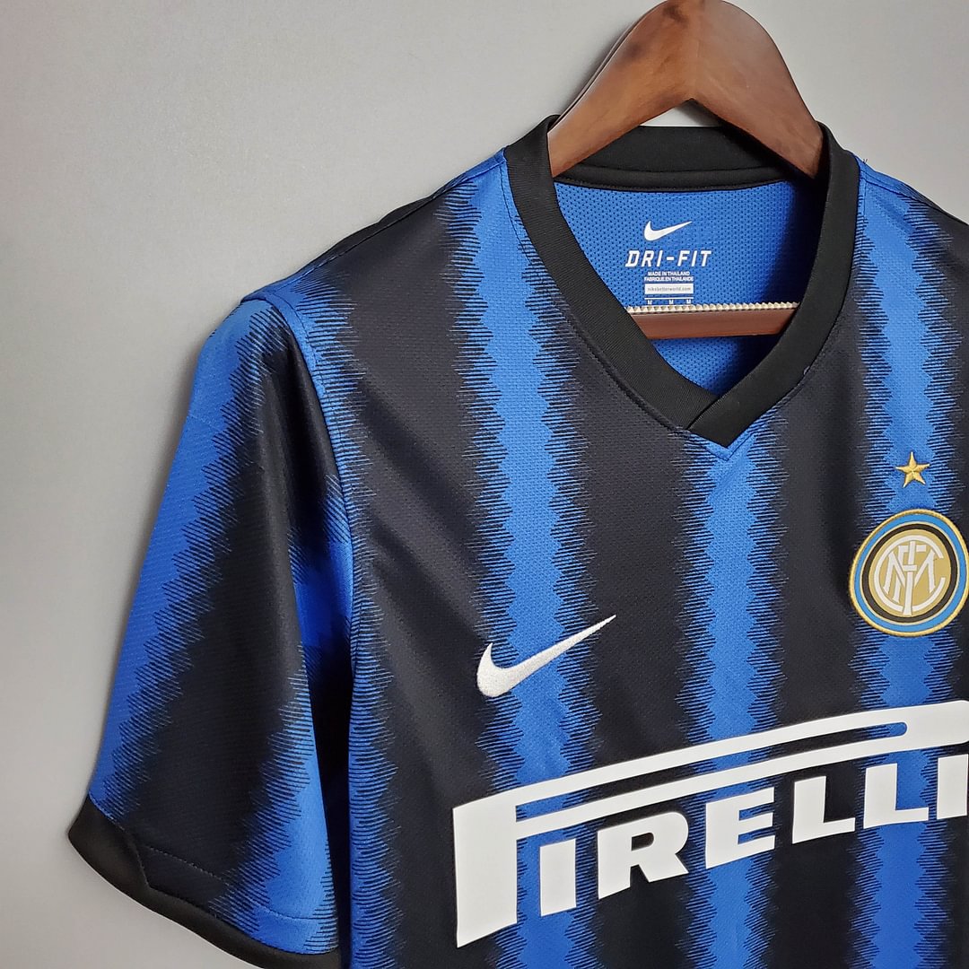 2010/2011 Retro Inter Milan Home Football Shirt
