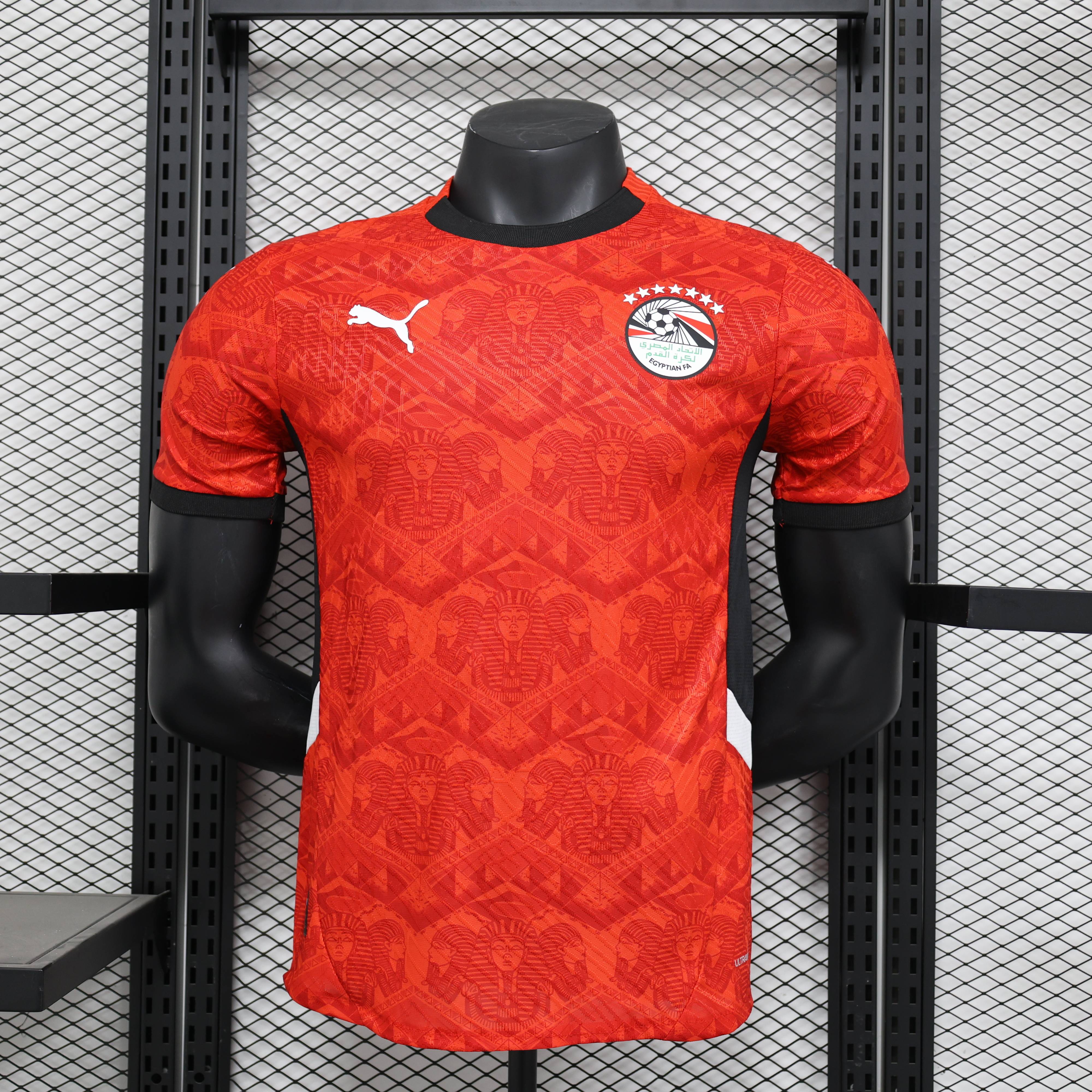 2024/2025 Egypt Home Red Football Jersey( Player Edition )