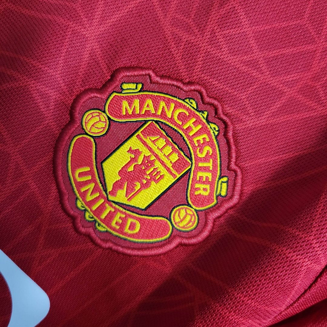 2023/2024 Manchester United Home Football Shirt Kids Size