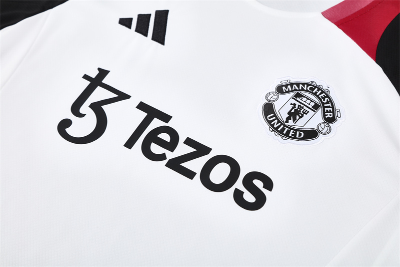 2024/2025 Manchester United White Training Football Jacket