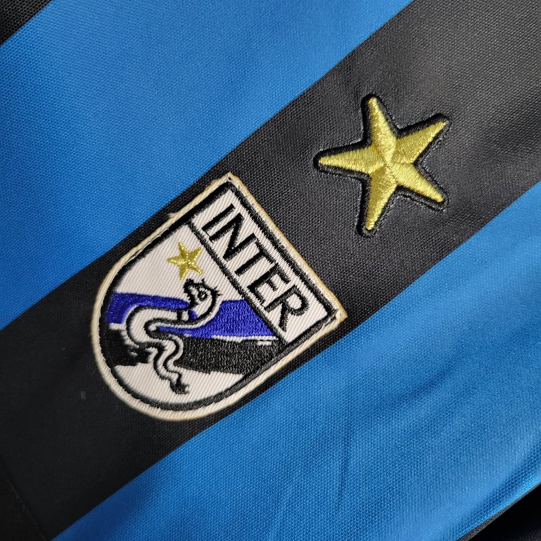 1988/1989 Retro Long Sleeve Inter Milan Home Football Shirt