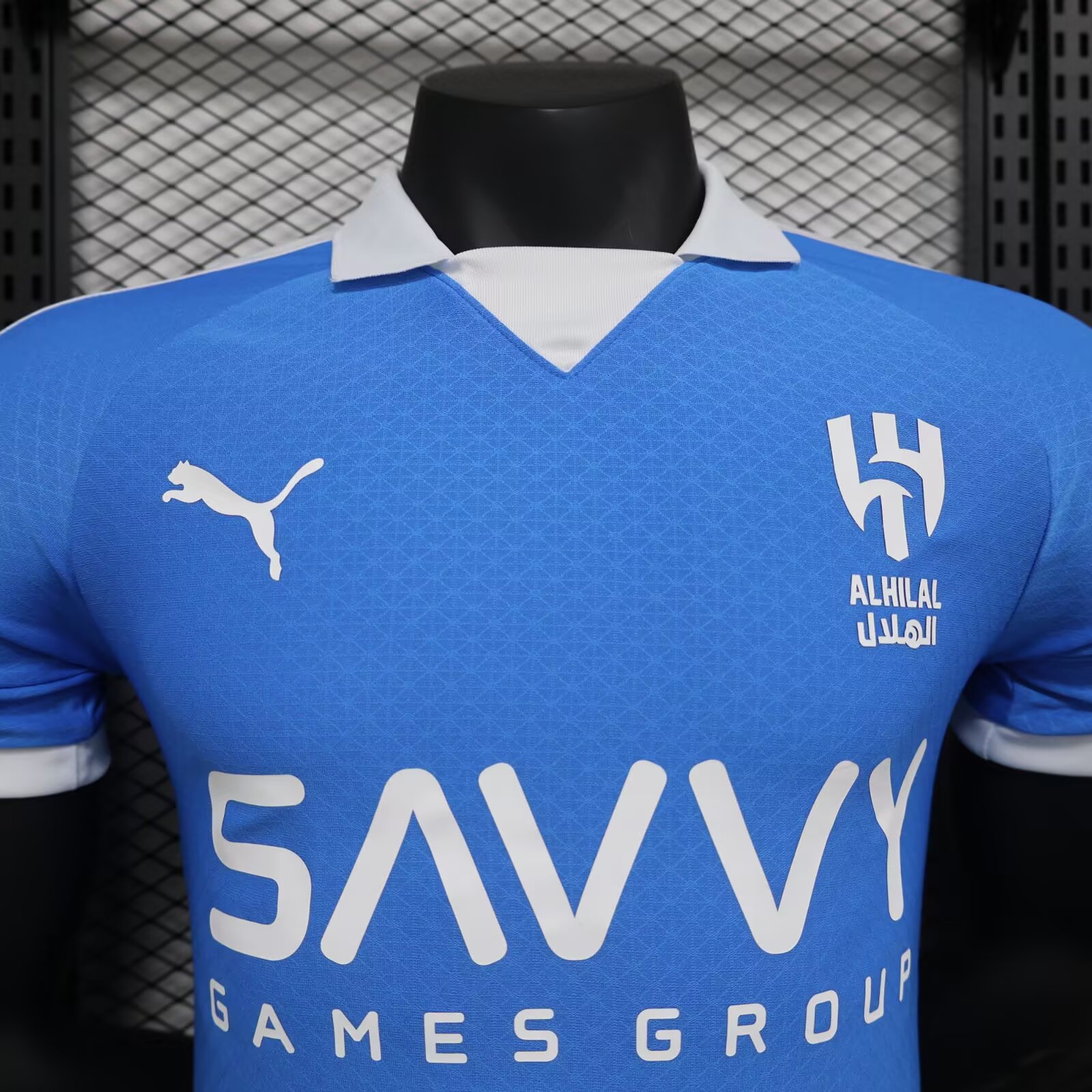 2024/2025 Al-Hilal Saudi Bright Blue 67th Anniversary Jersey( Player Edition )