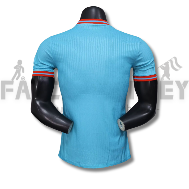 2025/2026 Barcelona Blue and pink Special Edition Football Jersey(Player Version)