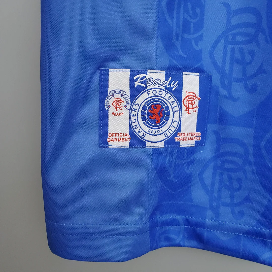 1996/1997 Retro Rangers Home Football Shirt( Fans Edition )