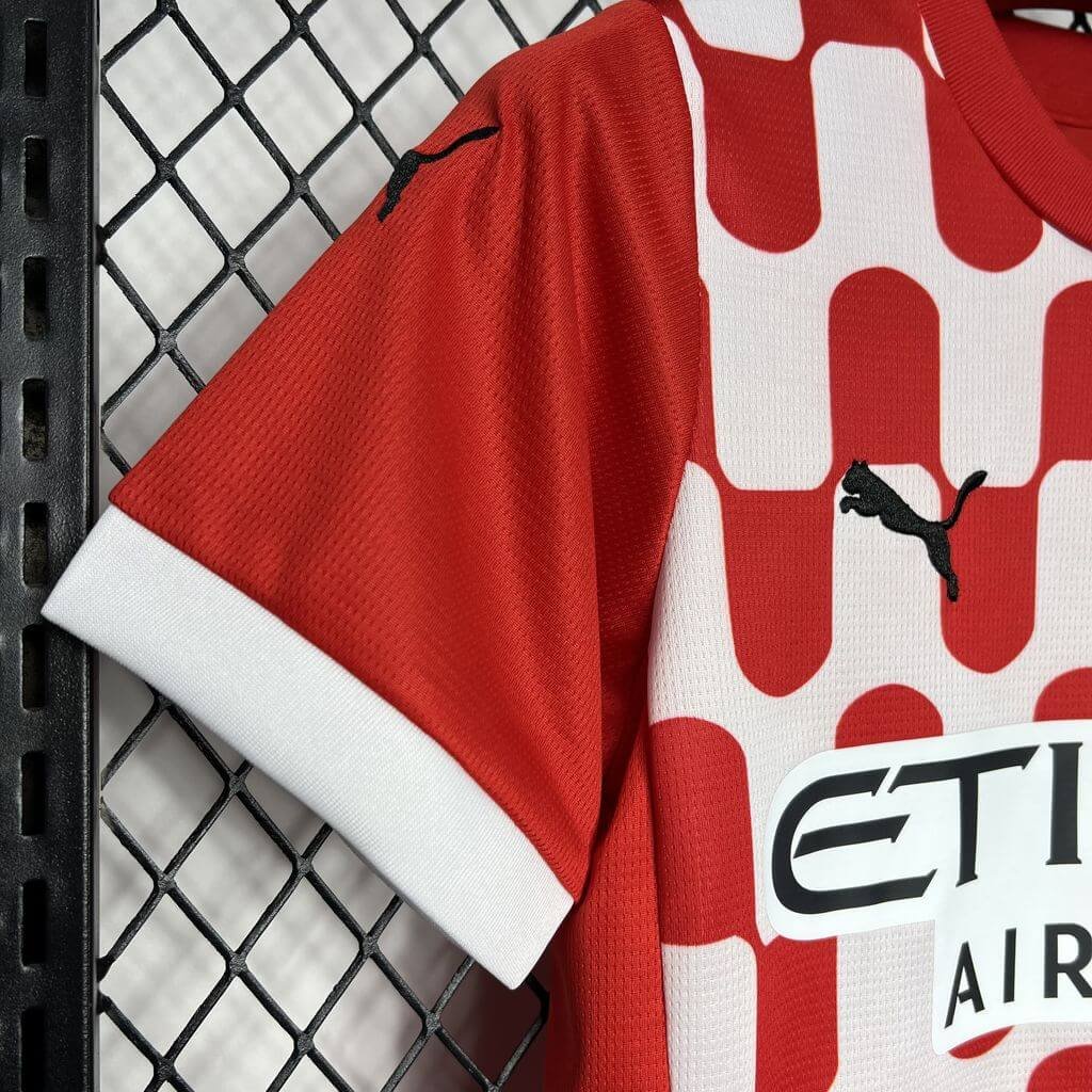 2024/2025 Girona Home Football Shirt Kids Size