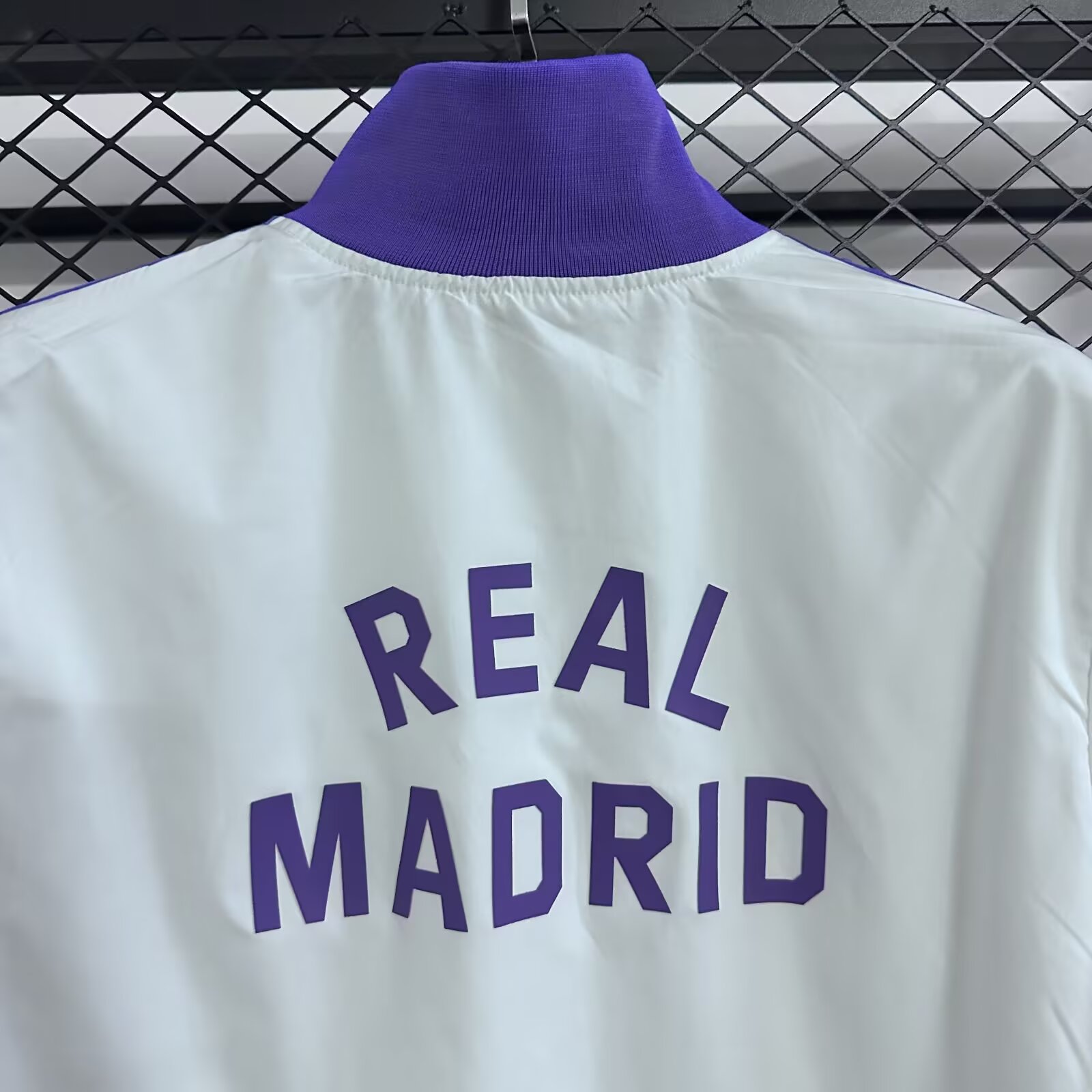 2024/2025 Real Madrid White Windbreaker Football shirt