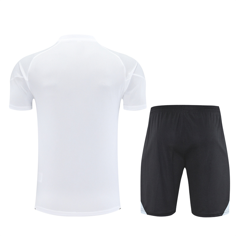 2025/2026 Real Madrid White Training Wear Suit Shirt