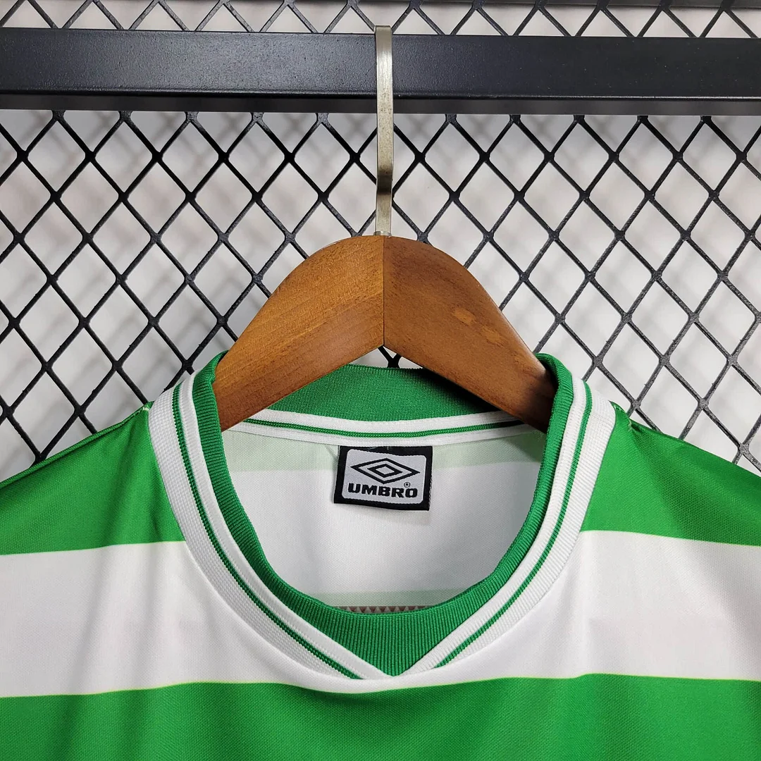1999/2000 Retro Celtic Home Football Shirt( Fans Edition )