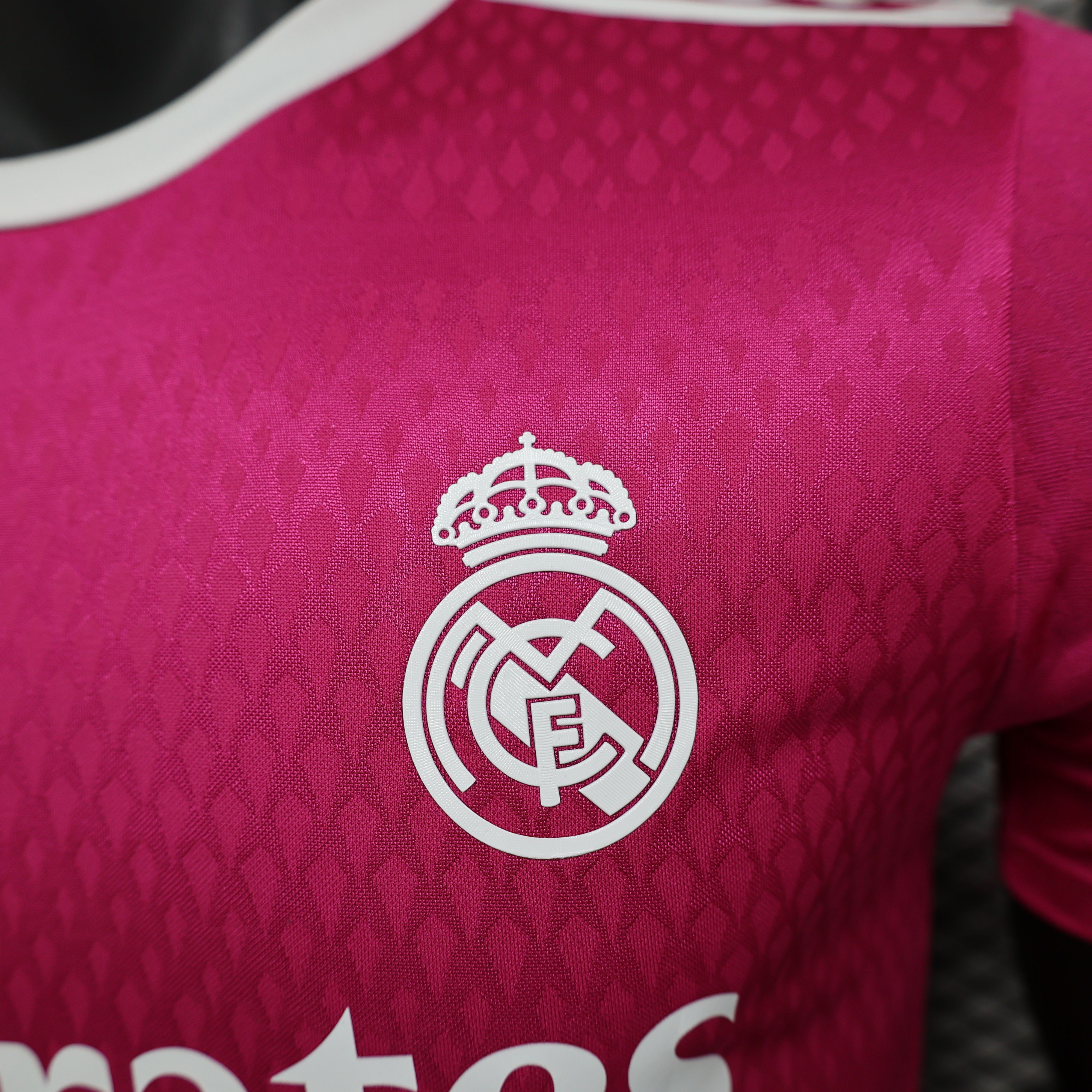 2024/2025 Real Madrid Rose Red Football Jersey For Player Version