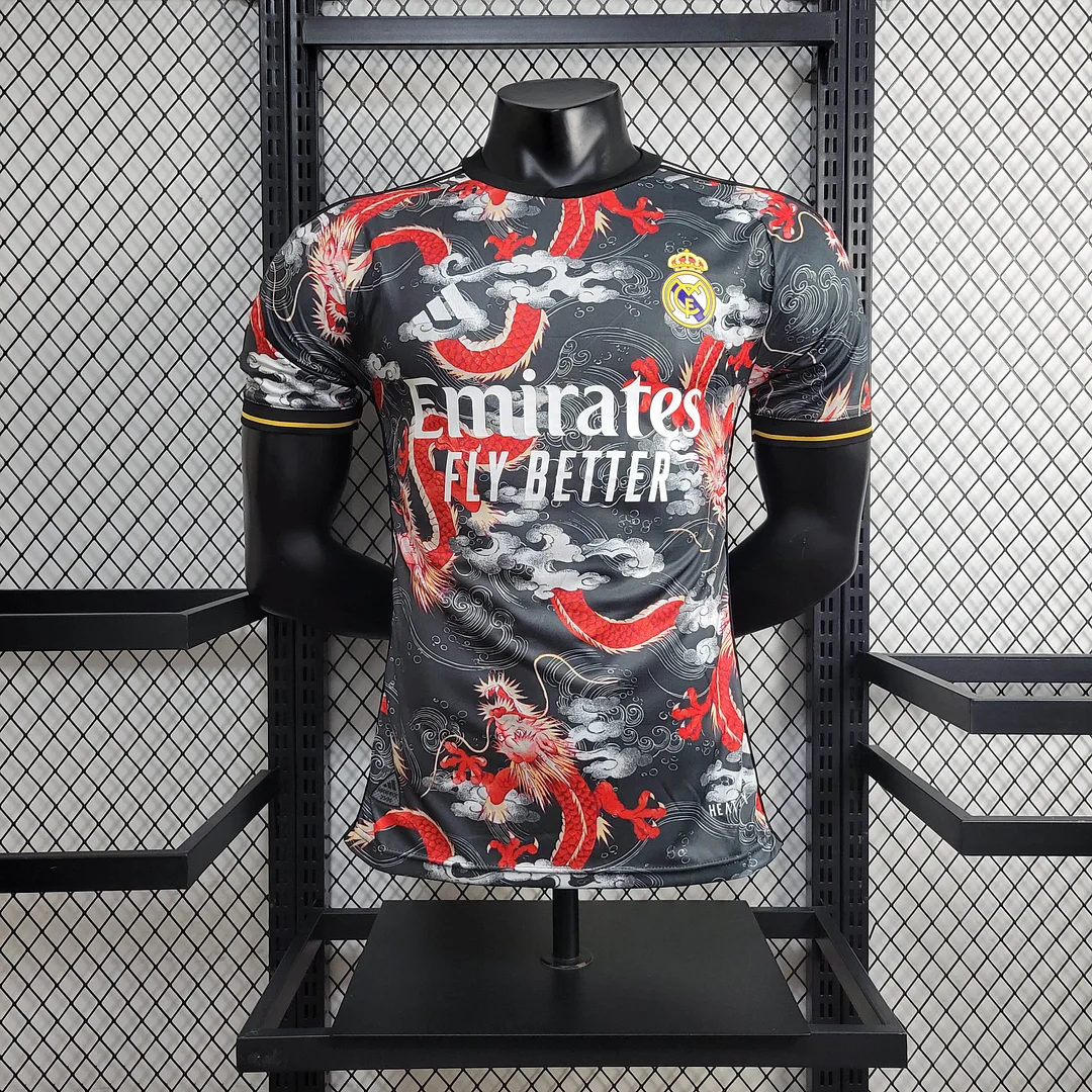 2024/2025 Real Madrid Red Dragon Special Edition Football Shirt For Player Version