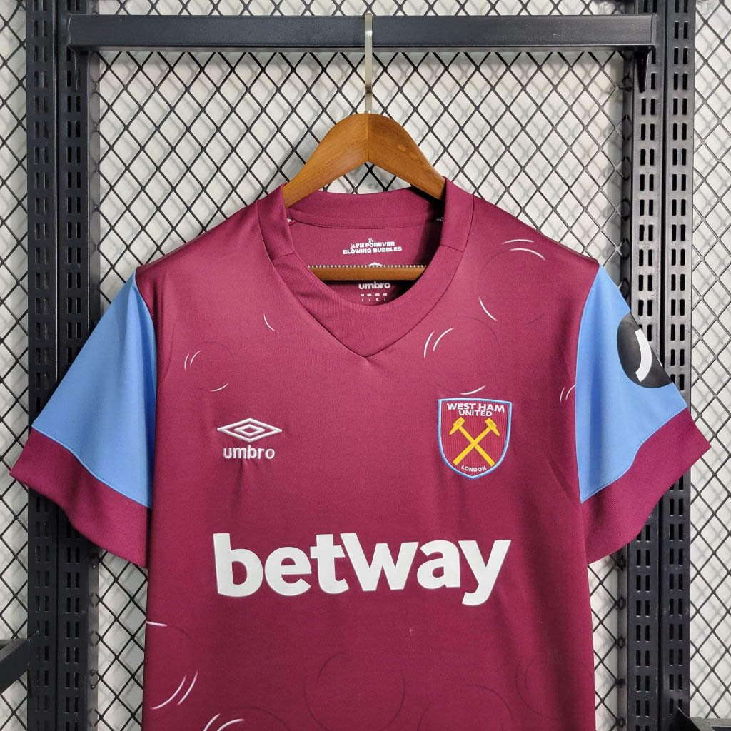 2024/2025 West Ham United Home Football Shirt( Fans Edition )