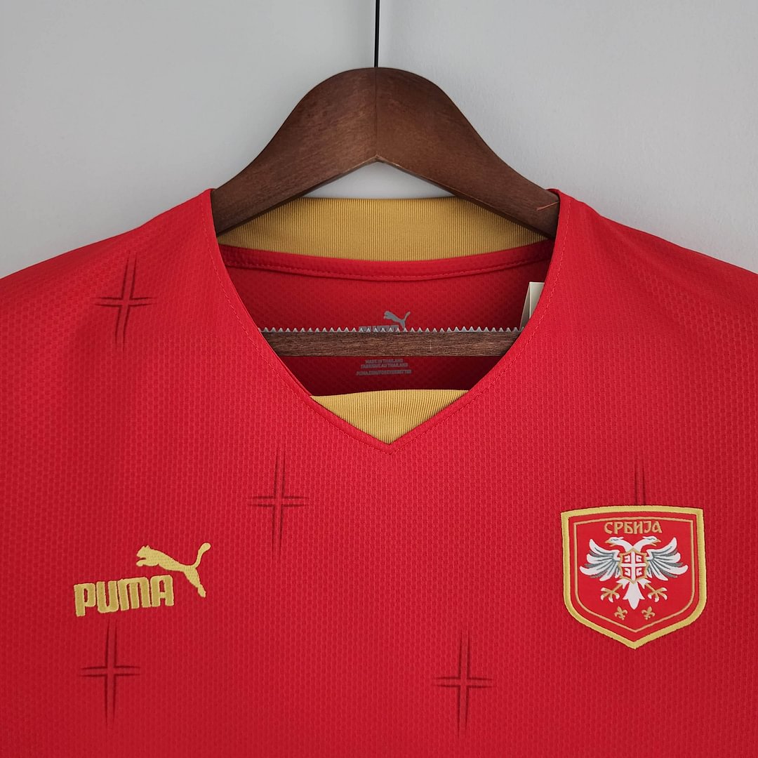 2022 Serbia Home Football Shirt(Fan version)