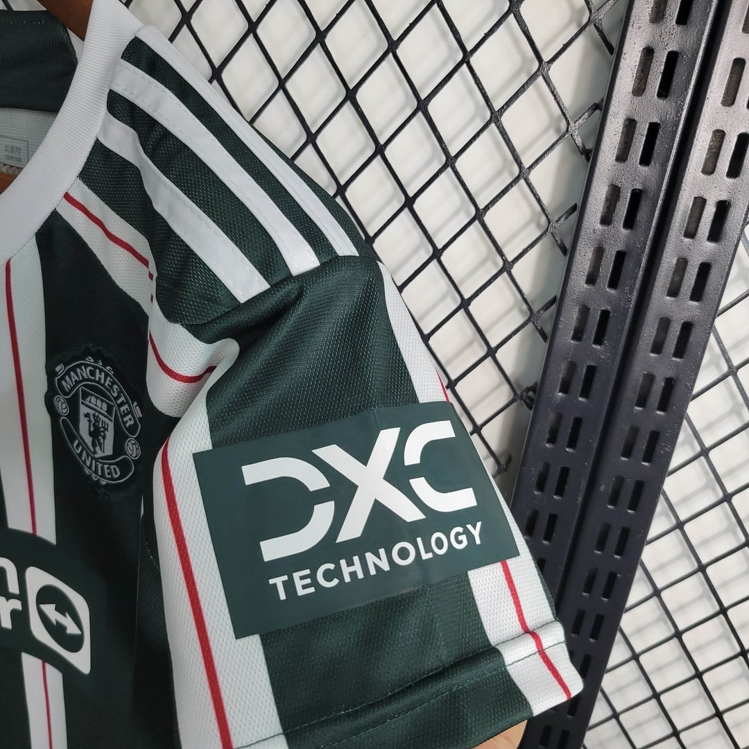 2023/2024 Manchester United Away Football Shirt Kids Size