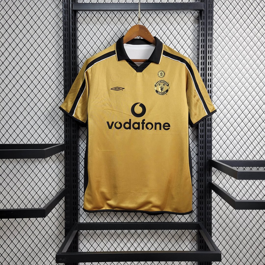 2001/2002 Manchester United Retro Centenary Season Reversible Football Shirt