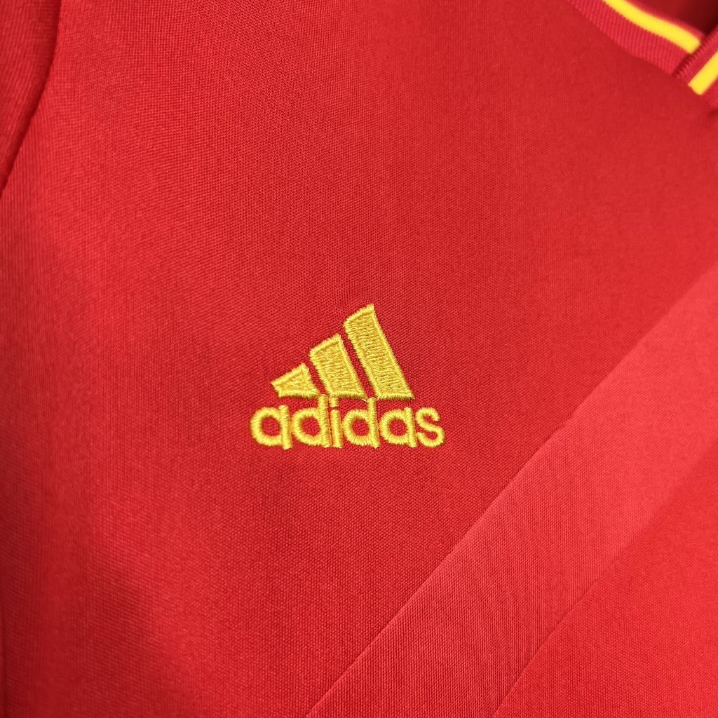 2012 Retro Spain Home Football Shirt Kids